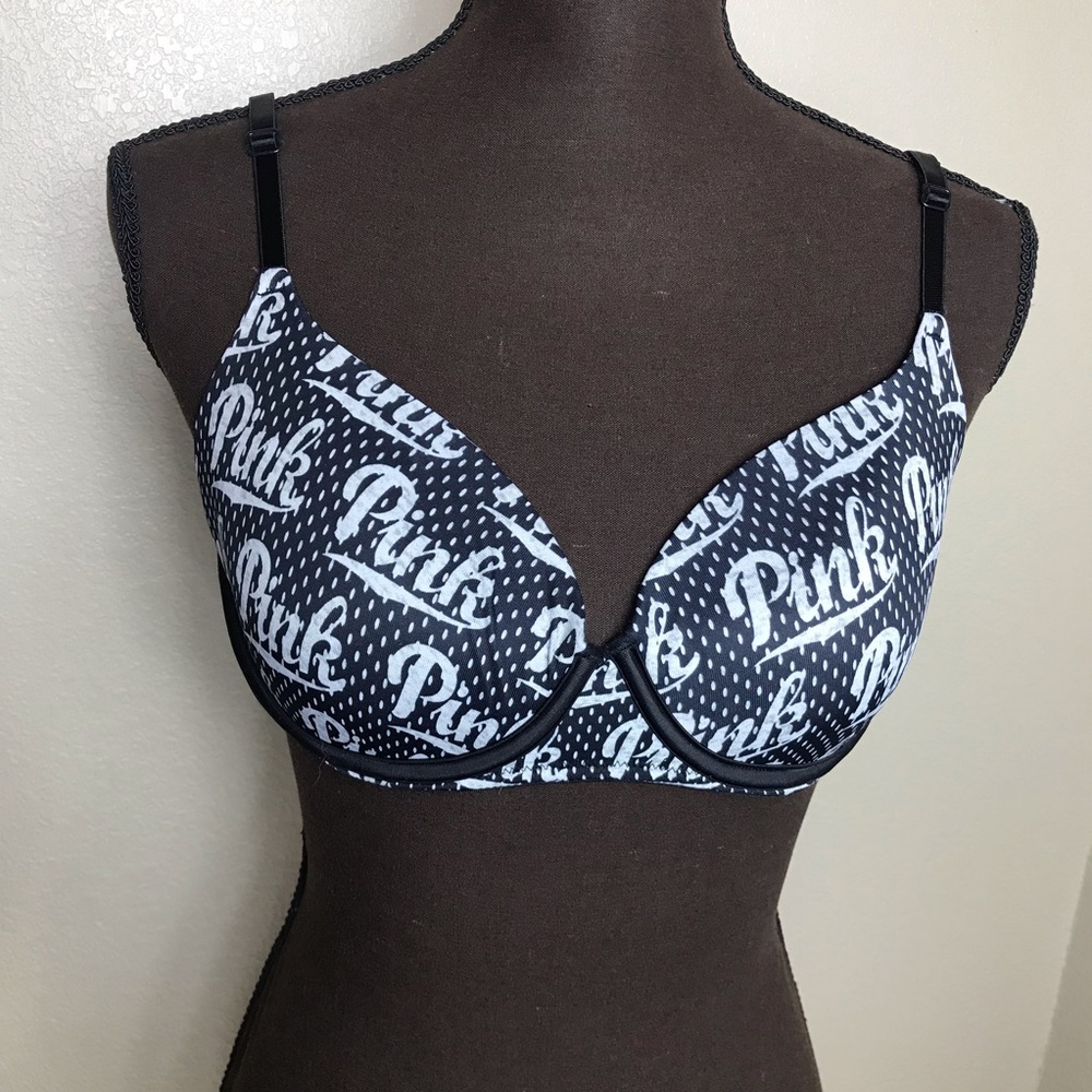 Pink Victoria Secret || Push Up Bra
